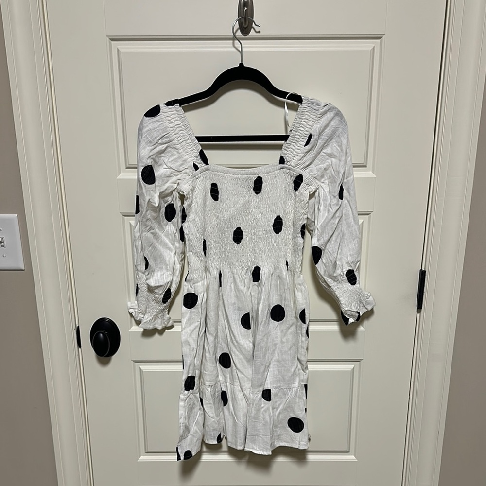 Petal and Pup Mini Smocked Polka Dots (brand new without tags)